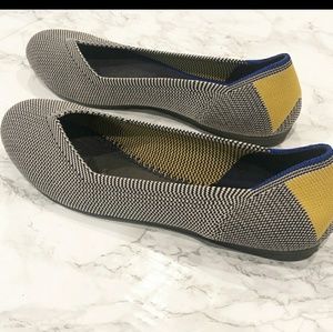 Rothy's Shale Ribbon Stripe- Retired Print